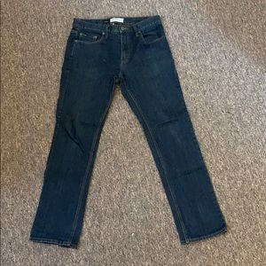 RVCA slim straight jeans